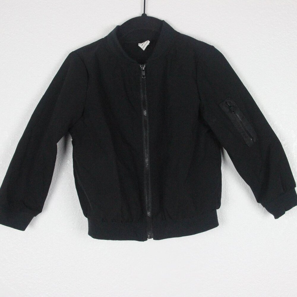 Shein, Jacket, Boys 18-24 Month (2T), Black